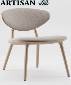 Wu Lounge Soft 2 tapicerowany fotel Artisan | Design Spichlerz 