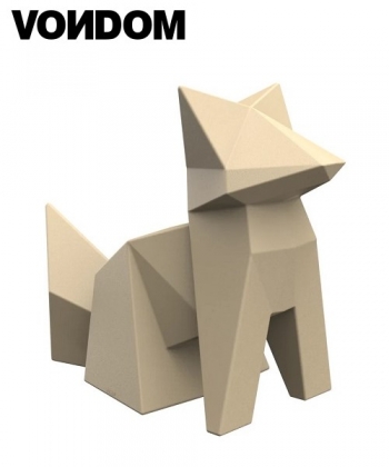 Origami Kitsune & Kokitsune rzeźba ogrodowa Vondom