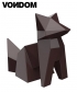 Origami Kitsune & Kokitsune rzeźba ogrodowa Vondom