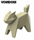 Origami Neko & Koneko rzeźba ogrodowa Vondom