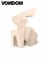 Origami Usagi & Kousagi rzeźba ogrodowa Vondom