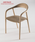 Neva krzesło z siedziskiem drewnianym Artisan