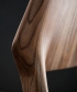 Fin Soft designerskie krzesło drewniane z tapicerowanym siedziskiem | Artisan | Design Spichlerz