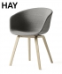 About A Chair AAC 23 tapicerowane krzesło Hay