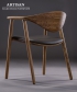 Naru Chair Soft tapicerowane krzesło Artisan