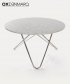 Big O stół z blatem z marmuru | OX Denmarq | Design Spichlerz