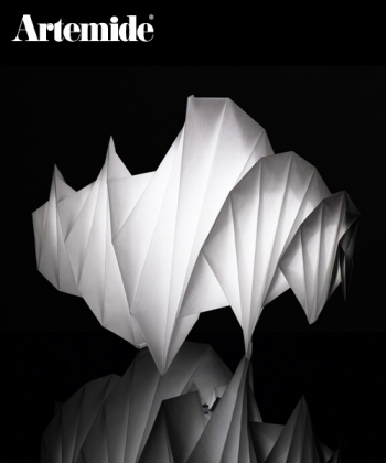 Mendori lampa stołowa | Artemide | design Issey Miyake