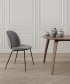 Beetle Chair Metal Soft nowoczesne tapicerowane krzesło Gubi | Design Spichlerz