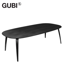 Gubi Table Elliptical subtelny stół skandynawski Gubi
