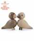 Lovebirds skandynawska drewniana figura dekoracyjna Kay Bojesen