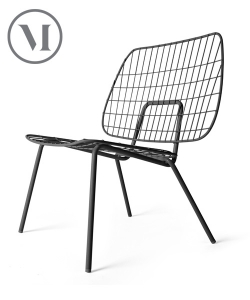 WM String Lounge Chair lekki i nowoczesny fotel Menu