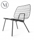 WM String Lounge Chair lekki i nowoczesny fotel Menu