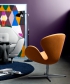 Swan fotel | Fritz Hansen | design Arne Jacobsen | Design Spichlerz