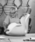 Swan fotel | Fritz Hansen | design Arne Jacobsen | Design Spichlerz