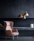 Ro fotel designer selection niebieski | Fritz Hansen | design Jaime Hayon