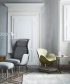 Ro fotel designer selection niebieski | Fritz Hansen | design Jaime Hayon