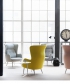 Ro fotel designer selection niebieski | Fritz Hansen | design Jaime Hayon