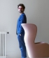 Ro fotel designer selection niebieski | Fritz Hansen | design Jaime Hayon