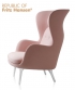 Ro fotel designer selection niebieski | Fritz Hansen | design Jaime Hayon