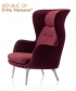 Ro fotel designer selection niebieski | Fritz Hansen | design Jaime Hayon