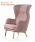Ro fotel designer selection niebieski | Fritz Hansen | design Jaime Hayon
