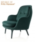  Fri komfortowy fotel skandynawski Fritz Hansen | Design Spichlerz