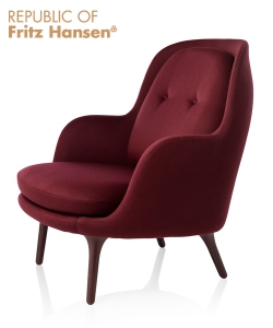Fri fotel ciemno zielony (Balder 982) | Fritz Hansen | design Jaime Hayon
