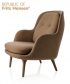  Fri komfortowy fotel skandynawski Fritz Hansen | Design Spichlerz