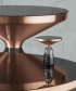 Designerski stolik kawowy Bell Side Table Copper | Ikona designu | ClassiCon