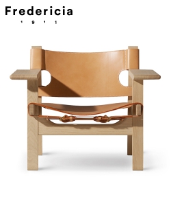 The Spanish Lounge chair (Fotel Hiszpański) efektowny fotel Fredericia