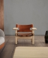 Skórzany fotel Spanish Chair (Fotel Hiszpański) | Fredericia