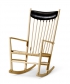 J16 skandynawski fotel bujany ikona designu | Hans J. Wegner | Fredericia