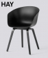 About A Chair AAC22 skandynawskie krzesło białe / dąb | tworzywo drewniane nogi | Hay