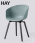 About A Chair AAC22 skandynawskie krzesło białe / dąb | tworzywo drewniane nogi | Hay