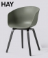 About A Chair AAC22 skandynawskie krzesło białe / dąb | tworzywo drewniane nogi | Hay