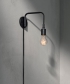 Staple Lamp czarna skandynawski kinkiet w stylu industrialnym | Menu 
