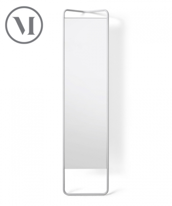 Kaschkasch Mirror białe skanynawskie lustro stojące | Menu