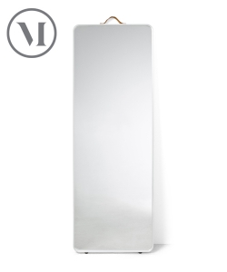 Norm Floor Mirror czarne skandynawskie lustro stojące | Menu