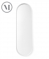 Norm Wall Mirror czarne lustro skandynawskie | Menu