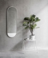 Norm Wall Mirror czarne lustro skandynawskie | Menu