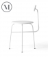 Afteroom Chair 4 czarne krzesło skandynawskie | Menu
