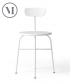 Afteroom Chair 4 czarne krzesło skandynawskie | Menu