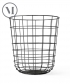 Wire Bin czarny industrialny kosz | Menu | design Norm Architects