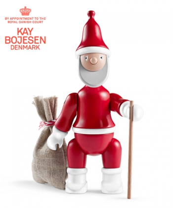Santa Claus skandynawska figura drewniana mikołaja | Kay Bojesen