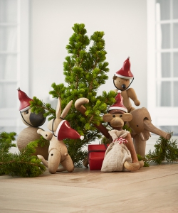 Santa's Cap drewniana czapka do małpki Bojesena | Kay Bojesen