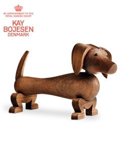 Dog skandynawska figurka drewniana | Kay Bojesen