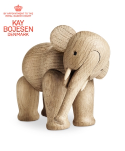 Elephant skandynawska figurka drewniana Elephant | Kay Bojesen