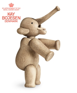 Elephant skandynawska figurka drewniana Elephant | Kay Bojesen