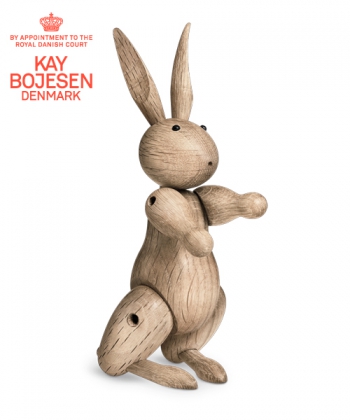 Rabbit skandynawska figurka drewniana | Kay Bojesen