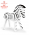 Zebra skandynawska drewniana figura dekoracyjna Kay Bojesen
